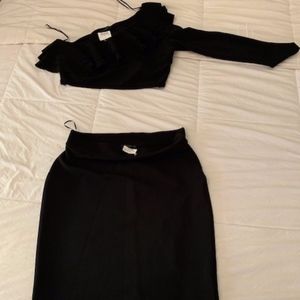 Zara 2-piece with ruffles